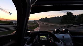 Zonda R NO HUD At The NURBURGRING [upl. by Leissam]