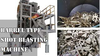 Barrel Shot Blasting Machine Testing Video 【High Quality amp High Efficient】 [upl. by Tehcac549]