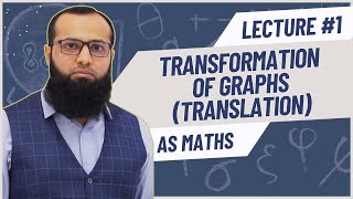 AS Maths Transformations  Lecture 1 Translation  A level Maths 9709  Sir Sufyan Irfan Mewawala [upl. by Casady]