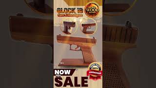 Glock 19 Gen 5 Handgun all wood [upl. by Ahseid]