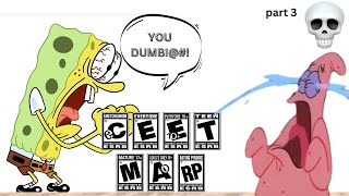 ESRB ratings portrayed by SpongeBob 3 XL Edition [upl. by Rolland]