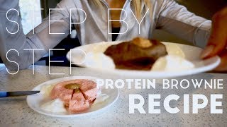 MY PROTEIN BROWNIE RECIPE  WHAT I EAT BETWEEN TREAT DAYS  216 [upl. by Ajroj107]