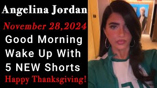 112824 Good Morning Wake Up With Angelina Jordan and 5 More NEW Beautiful Shorts [upl. by Nnuahs]