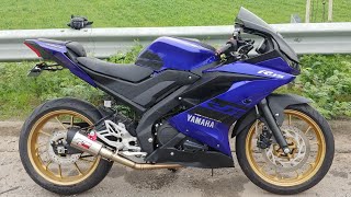 Yamaha R15 V3 Top Speed With Daytona Exhaust In India Can It Go Faster Than 158 Kmph [upl. by Nrev]