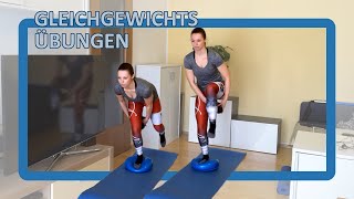 Gleichgewichtsübungen  Balancetraining für Läufer [upl. by Aniuqaoj]