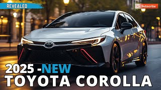 2025 First Look Toyota Corolla hybrid Interior amp Exterior Details [upl. by Kassie]