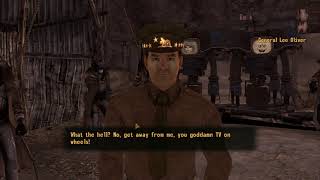 Fallout New Vegas Good Karma Yes Man Ending  Credits [upl. by Frantz]