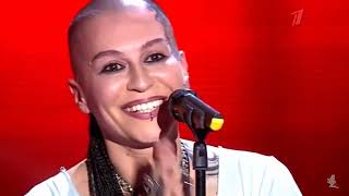 ALL judges shocked Nargiz Zakirova performs Still Loving You The Voice Russia [upl. by Llohcin]