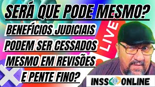 INSS URGENTE PODEM SER CESSADOS NO PENTE FINO [upl. by Godard556]