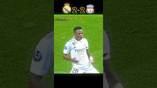 Real Madrid vs Liverpool • Champions League 2023 😍🔥 shorts football [upl. by Ahsinaj]