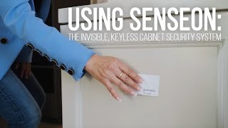 Using Senseon The Invisible Keyless Cabinet Security System [upl. by Matta191]