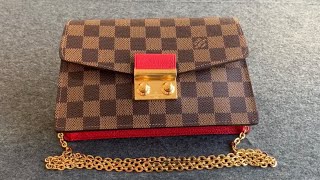 NEW Louis Vuitton Croisette Chain Wallet 2020😎 [upl. by Ayerhs]