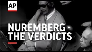 NUREMBERG  THE VERDICTS  Nuremberg Trial [upl. by Cid]