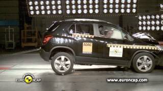 Euro NCAP  Chevrolet Trax  2013  Crash test [upl. by Ananna]