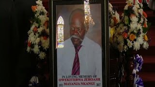 Former Buganda Prime Minister Mayanja Nkangi eulogised as an incorruptible man [upl. by Neeroc]