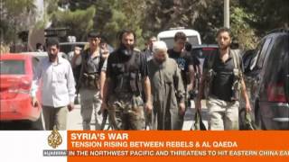 Syrian rebels close ranks against alQaeda [upl. by Ardnoed187]