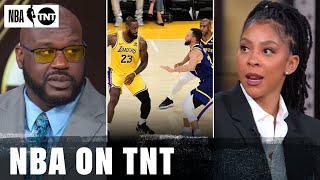 The Tuesday Crew Recaps Golden States Crucial Win  An Updated Look At The West 🍿  NBA on TNT [upl. by Naoj]