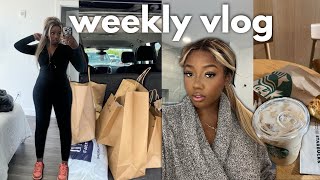 WEEKLY VLOG I GOT MY TEETH DONE  PLAYING THE SIMS 4  FAMILY TIME  STARBUCKS DATE [upl. by Aljan]