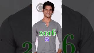 Tyler Posey Transformation from 2007  2024 tylerposey teenwolf shorts [upl. by Anada438]