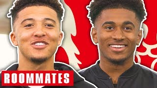 “I’m Your Brother I Know This”  Jadon Sancho amp Reiss Nelson  Roommates  England [upl. by Navy416]