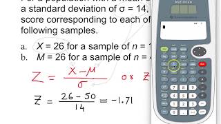 Finding Zscore Given More Than One Sample [upl. by Akinot492]