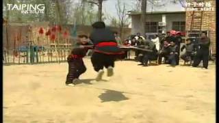 Yihe Quan  Ganzi Duilian 义和拳  杆子对练 [upl. by Atirb514]