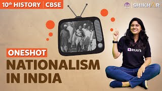 Nationalism in India One shot  Class 10 Chapter 2  History  Social Science CBSE [upl. by Ahsitil]