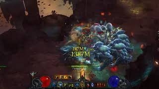 Diablo 3 S13 HT Firebats GR112 Rank5 Par 1558 [upl. by Garrek]