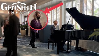 I played Genshin Impact on piano at a wedding [upl. by Kulsrud89]