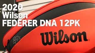 【Wilson Tennis】RF 2020最新ラケットバッグシリーズ情報公開！！ [upl. by Laddy]