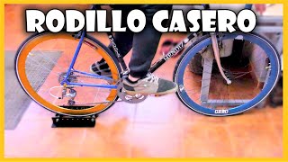 Cómo HACER un RODILLO de ENTRENO CASERO para BICICLETA RODILLO con BUJES  ACCESORIOS BICICLETA [upl. by Aihsenor]