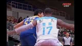 SBL 20121216 裕隆 VS 達欣 李德威不斷單打洋將豪爾 [upl. by Aneloaup]