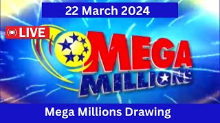 Mega millions live drawing tonight Friday 22 Mar 2024  Mega millions drawing results live draw [upl. by Westley]