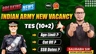 Indian Army TES 52 Notification Out 2024  Army TES 52 Form Kaise Bhare  Army TES 52 Kya Hota hai [upl. by Llecrep]