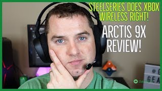 SteelSeries Arctis 9x Direct Connect Wireless Headset for Xbox One Review [upl. by Maribel]