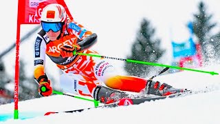 Petra VLHOVA  Winner  Giant Slalom Run 1  Kranjska Gora SLO  2024 [upl. by Cousins]