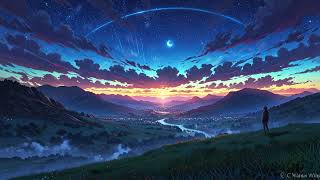 Peaceful Sunset  Peaceful Cinematic Instrumental Fantasy [upl. by Berlinda]