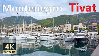 Tivat 🇲🇪 Porto Montenegro 4K Walking Tour September 2021 [upl. by Lark619]