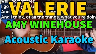 Valerie Amy Winehouse Karaoke [upl. by Barnard]