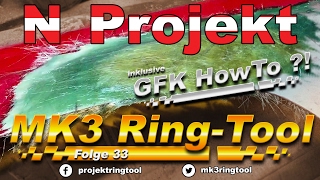 Projekt VW Golf MK3 RingTool  Folge 033  Kotflügel mit GFK Laminieren [upl. by Newo]