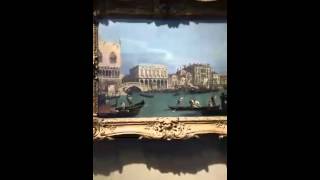 Art Minute Canaletto quotView of the Riva degli Schiavoni Venicequot [upl. by Hardigg]