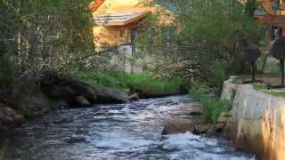 Estes Park Lodging Colorado Hotel Murphys River Lodge Fall River Near Rocky Mountain National Park [upl. by Woodring]