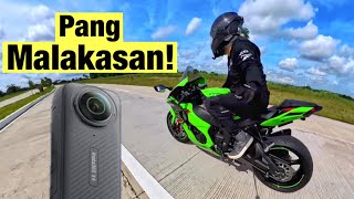 Insta360 X4 Review  Ultimate Camera Pang Motovlog [upl. by Aramois]