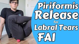 3 Ways to Release Piriformis for Hip ImpingementFAILabral Tear Pain  Alleviate Anterior Hip Pain [upl. by Nylodnewg142]