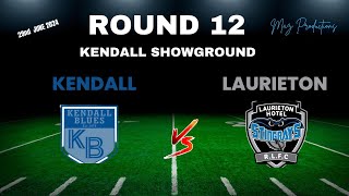 HASTINGS LEAGUE  KENDALL BLUES Vs LAURIETON STINGRAYS  ROUND 12  29 JUNE 2024 [upl. by Vida]