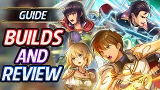 Leif Sword Reinhardt Green Olwen amp Nanna Builds amp Review  Fire Emblem Heroes Guide [upl. by Adnirak]