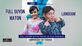 FULL GUYON MATON UNCEK VS ELYA SANJAYA  TERBARU 2024 [upl. by Shewchuk400]