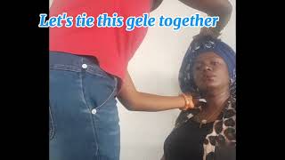 Tie your gele easily [upl. by Ttennaej]