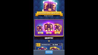 Aanbieding van geluksdozen  CLASH ROYALE [upl. by Enilarac]