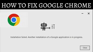 How to Fix “Google Chrome Installation Failed ” Error in Windows 1087 [upl. by Asirret340]